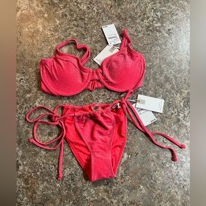NEW WITH TAGS! Good American bikini set